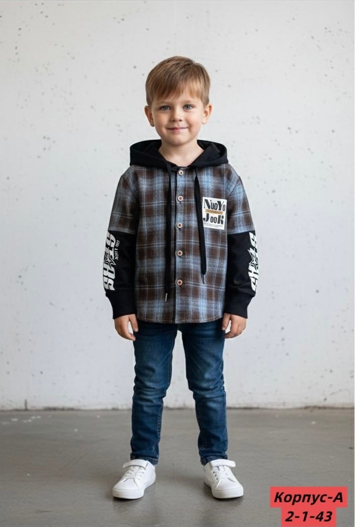 рубашка в клетку с капюшоном,рубашка с капюшоном,рубашка для мальчика,детская рубашка,рубашка