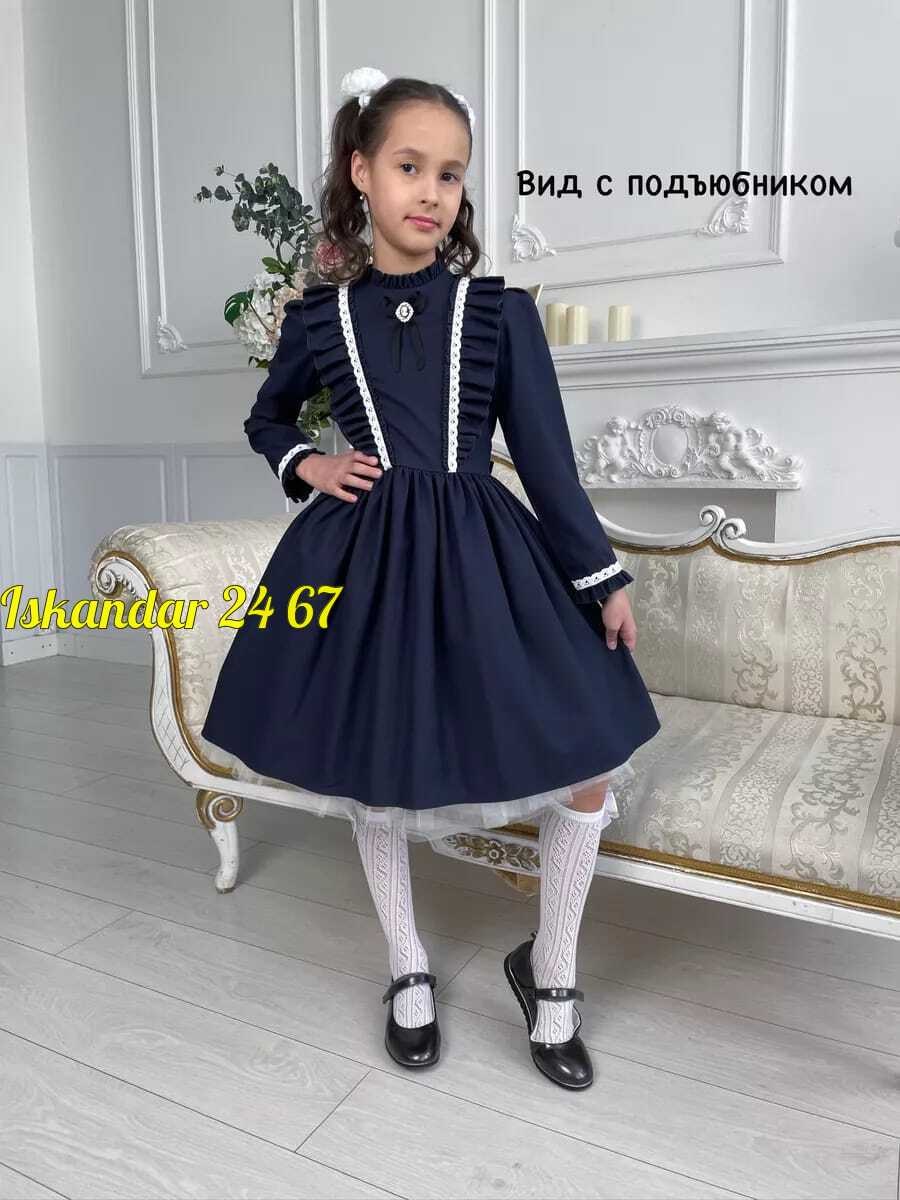 платье нарядное школьное,платье школьное для девочек,платье школьное для девочки форма baberry,школьное платье,синее школьное платье для девочки