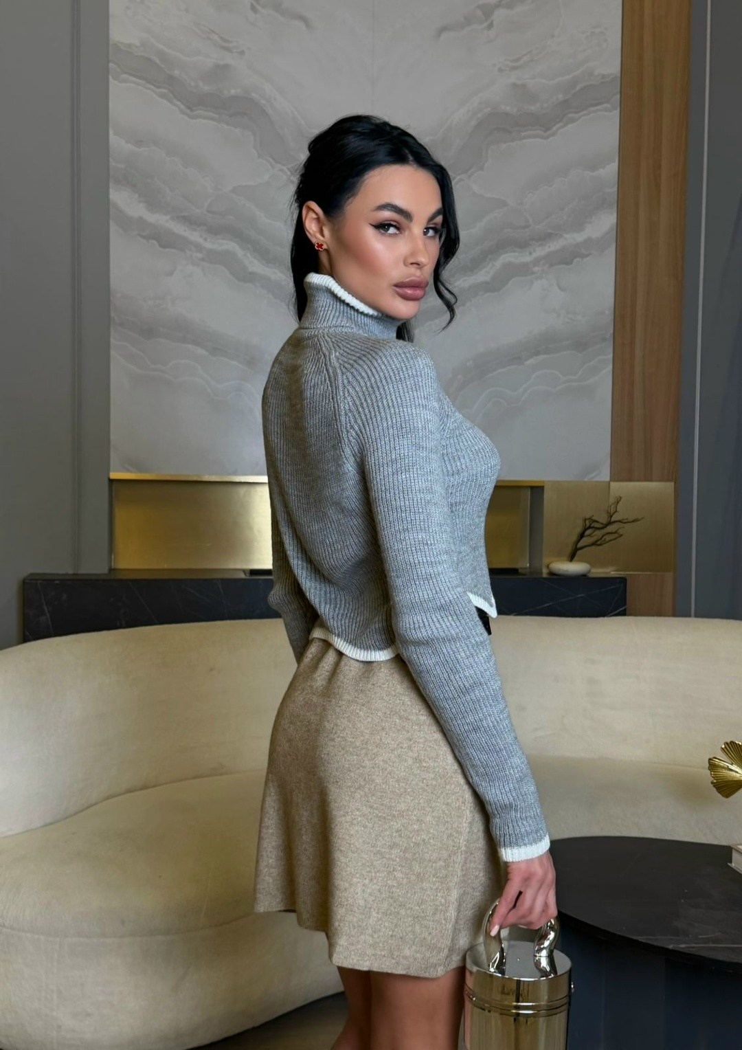 костюм с юбкой,женская кофта,стильный костюм,костюмчик,трикотажное платье