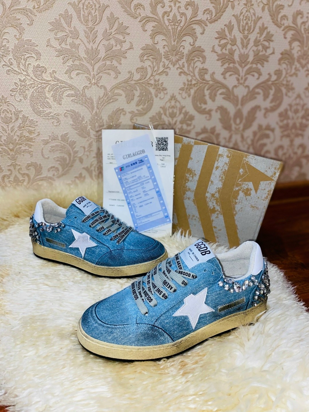 ,golden goose кеды,кроссовки golden goose,кроссовки джинсовые,кроссовки со звездами