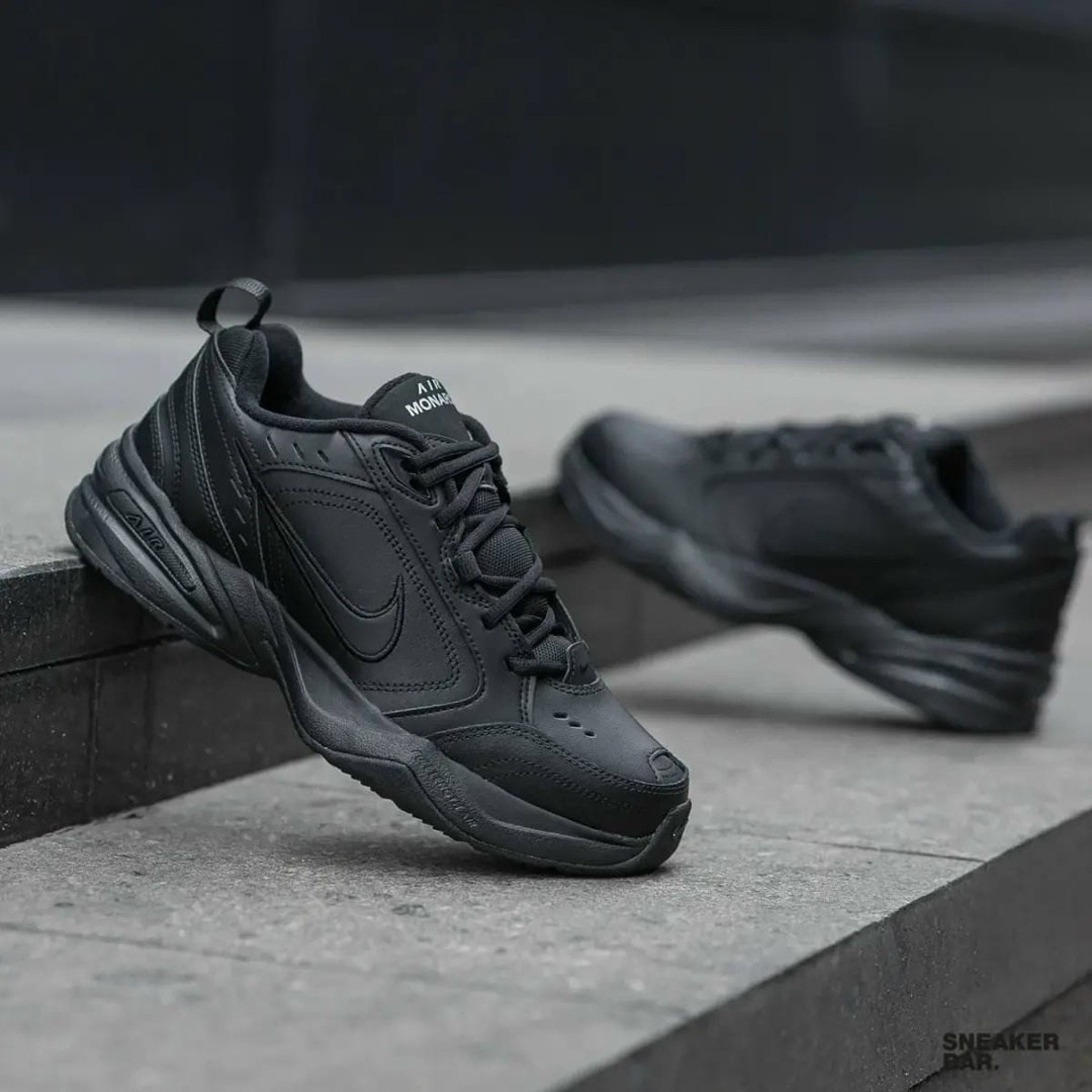мужские кроссовки nike air monarch iv,мужские кроссовки nike air monarch iv черные,nike air monarch iv,nike air monarch 4 black,nike air monarch