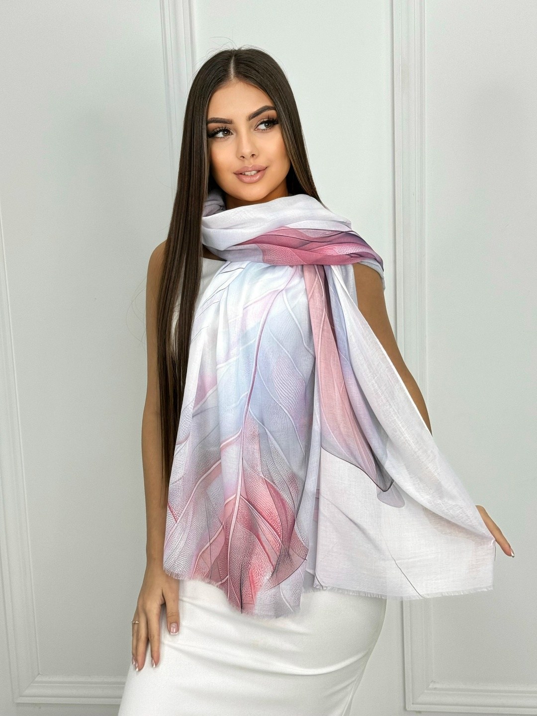 палантин женские,палантин шарф тонкий,палантин весенний,легкий палантин,палантин шарф женский хлопковый тонкий
