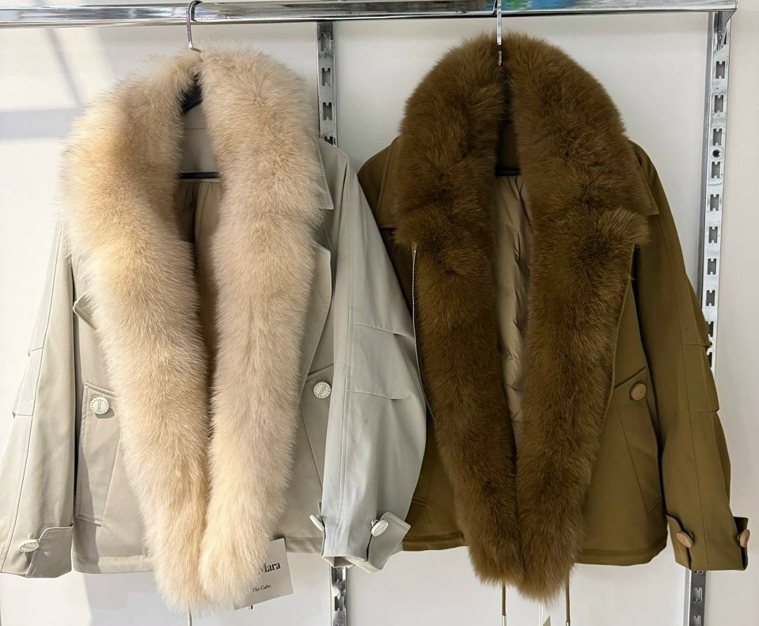 женская зимняя куртка с подкладкой из натурального меха,парка с меховым,парка с мехом,меховая куртка,парка с лисьим мехом