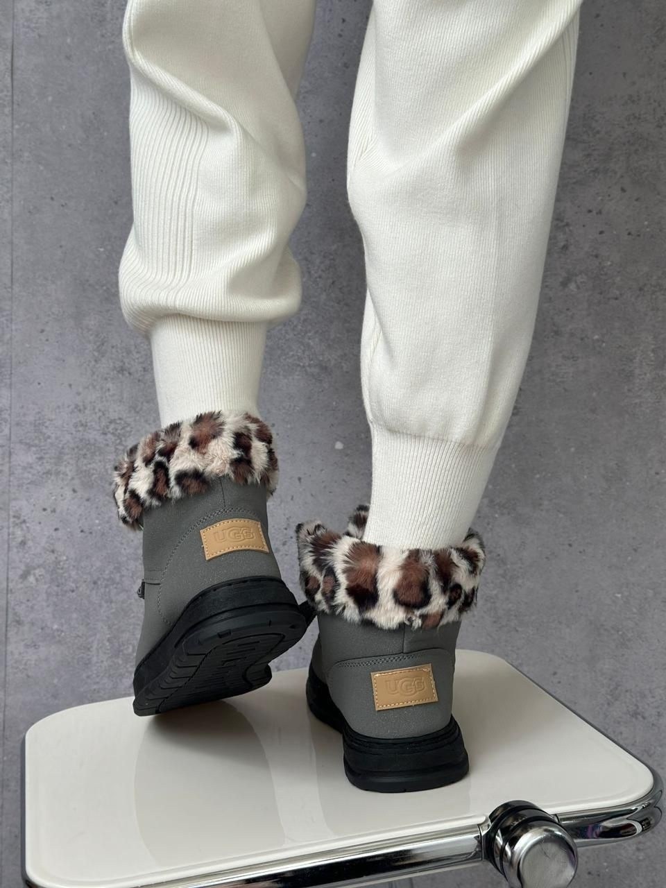 ,женские угги,угги,угги короткие зимние на платформе amalino, женская