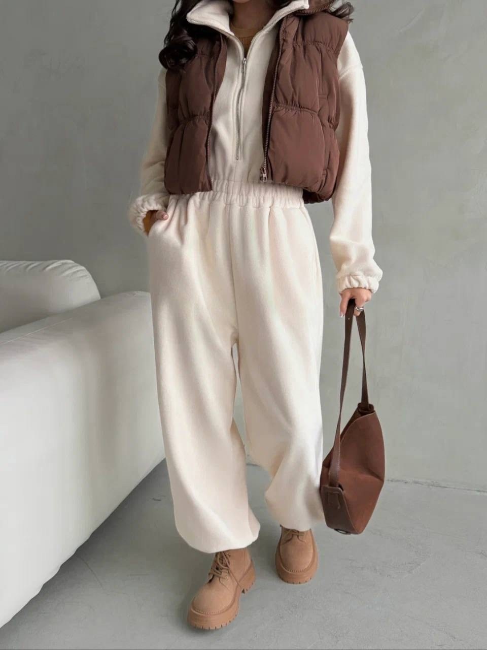 комбинезон на флисе,флисовые комбинезоны,женские комбинезоны,трикотажный комбинезон,комбинезон теплый