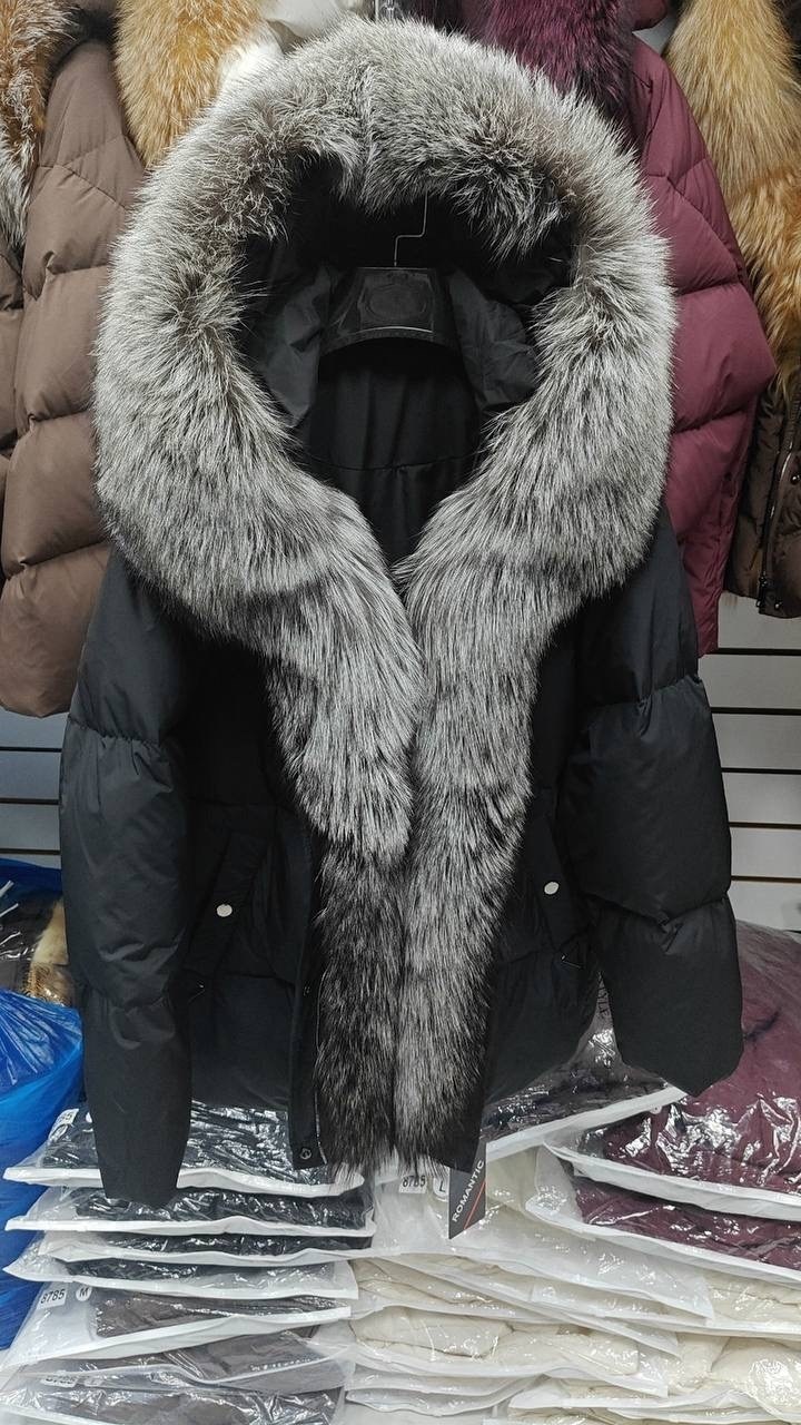 пуховик с чернобуркой,пуховик с мехом,пуховик с натуральным мехом,пуховик мех чернобурки,пуховик с натуральным мехом чернобурки, песца, лисы