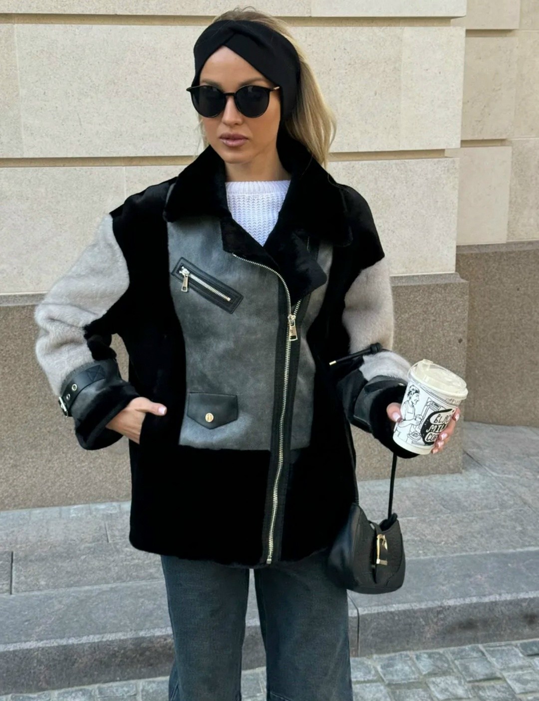 дубленка авиатор зимняя искусственная с мехом morewarm,стильная женская дубленка авиатор,дубленка авиатор женская куртка oksana firsanova,шуба искусственная bimba y lola,куртка дубленка