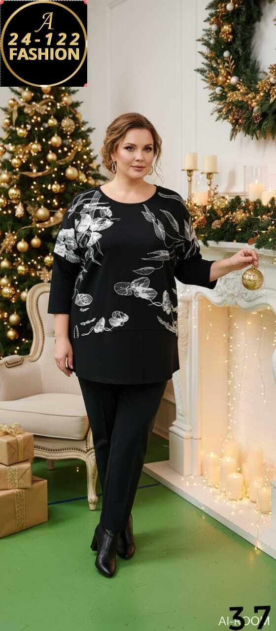 джемпер rumoda 2146 зеленый,туника большие размеров,женская туника,удлиненные туники,брючный комплект