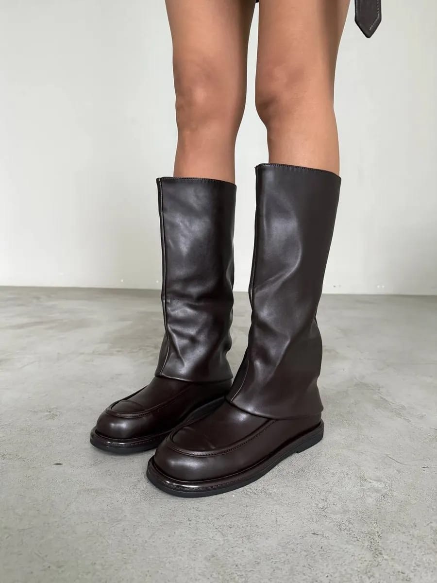 сапоги,осенние жокейские сапоги кожаные paris bacio,сапоги трубы,,женские сапоги