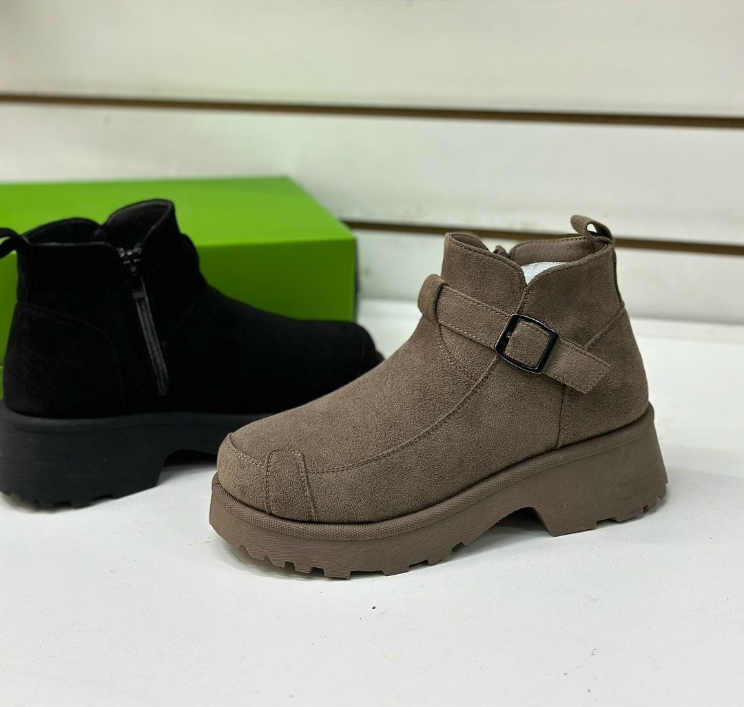 , женская,женские ботинки,ботинки замш,женские угги