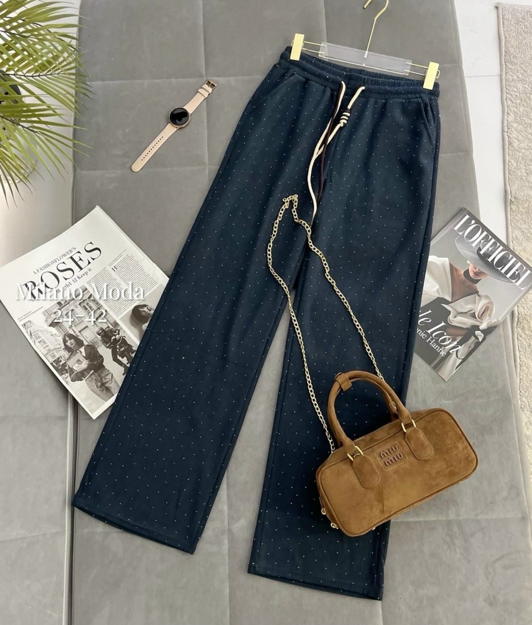 брюки со стразами,штаны стразы,широкие брюки,прямые брюки,штаны женские