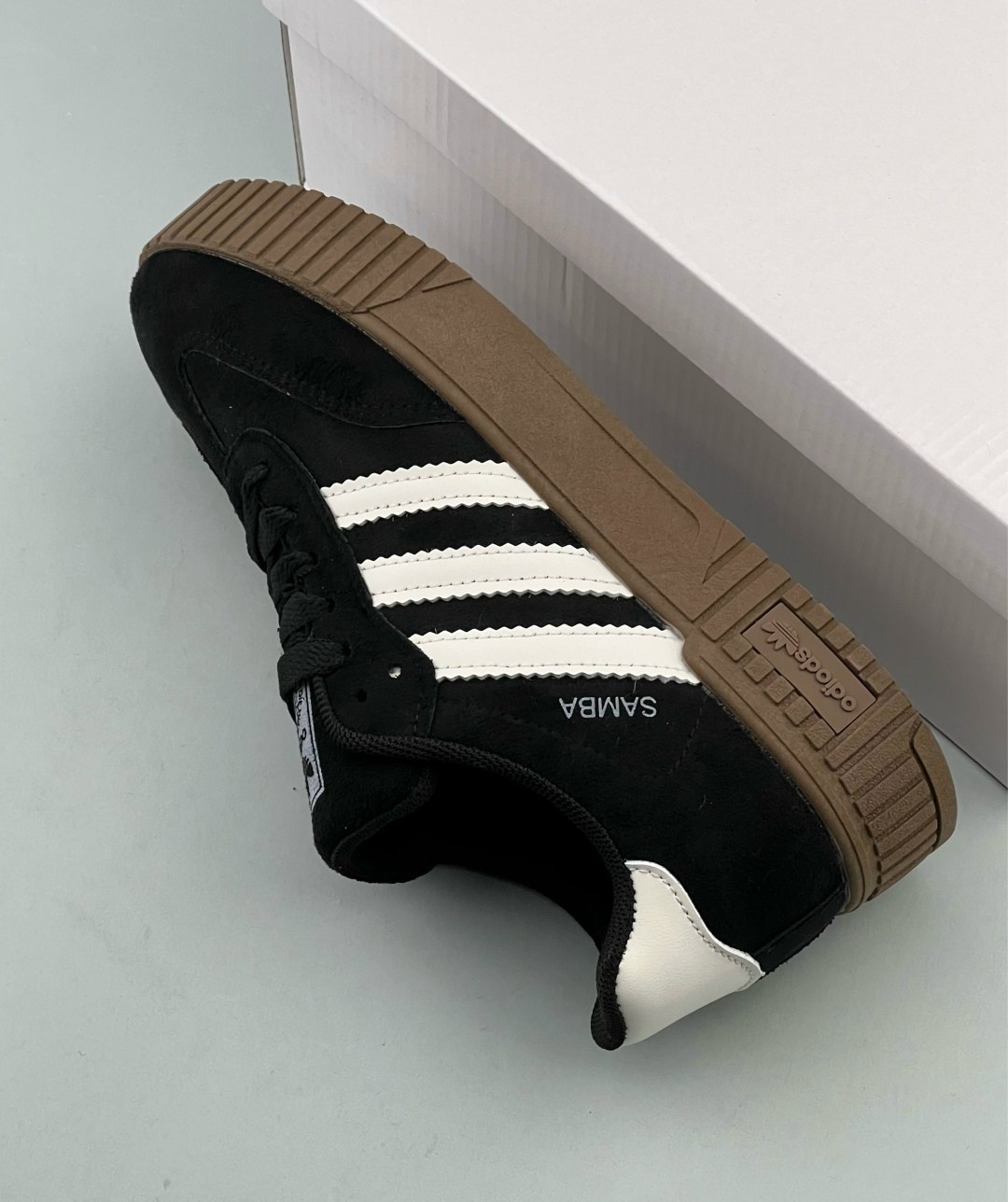 кроссовки adidas samba rose на высокой подошве,кроссовки adidas samba,адидас самба зеленые замша,,женские кроссовки