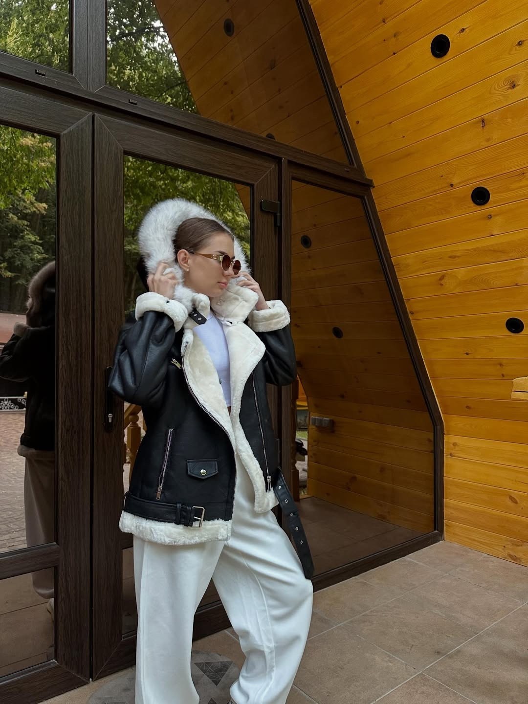 дубленка укороченная из экокожи emberens 265932351,дубленка авиатор зимняя короткая jladinuo,дубленка зимняя авиатор длинная delamax,дубленка женская,дубленка