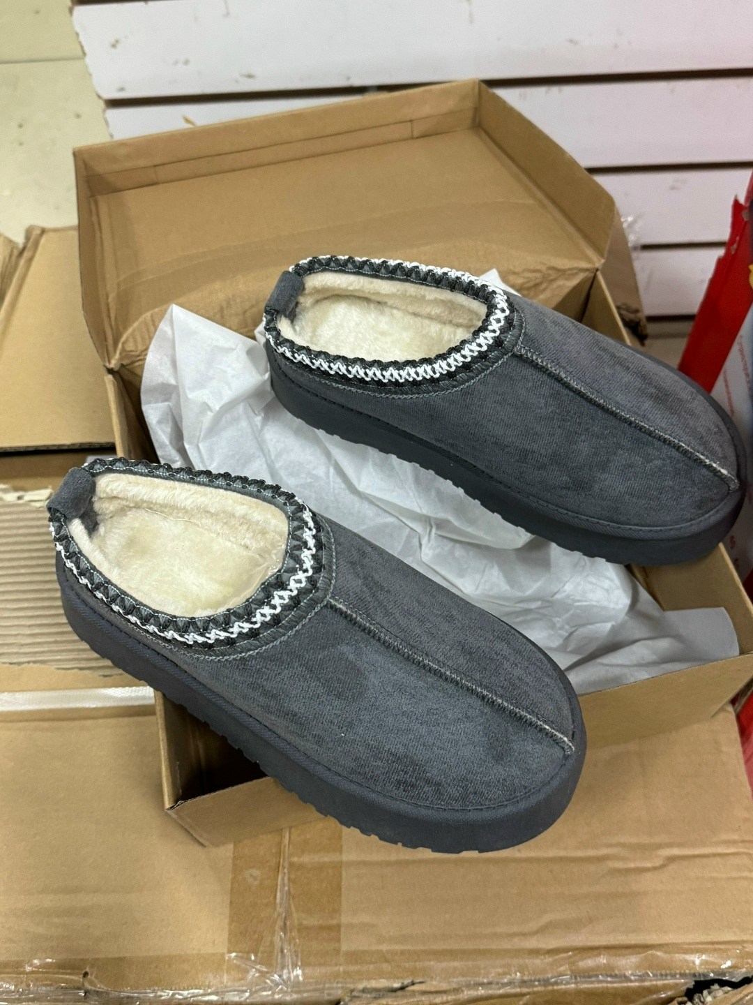 ,угги ugg snow ankle boot серый 39 ru,женские угги,модные угги,угги ugg