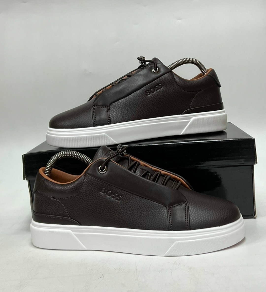 мужские кроссовки boss,кроссовки boss,,кроссовки hugo boss мужская кожаная повседневная спортивная ,кроссовка мужской