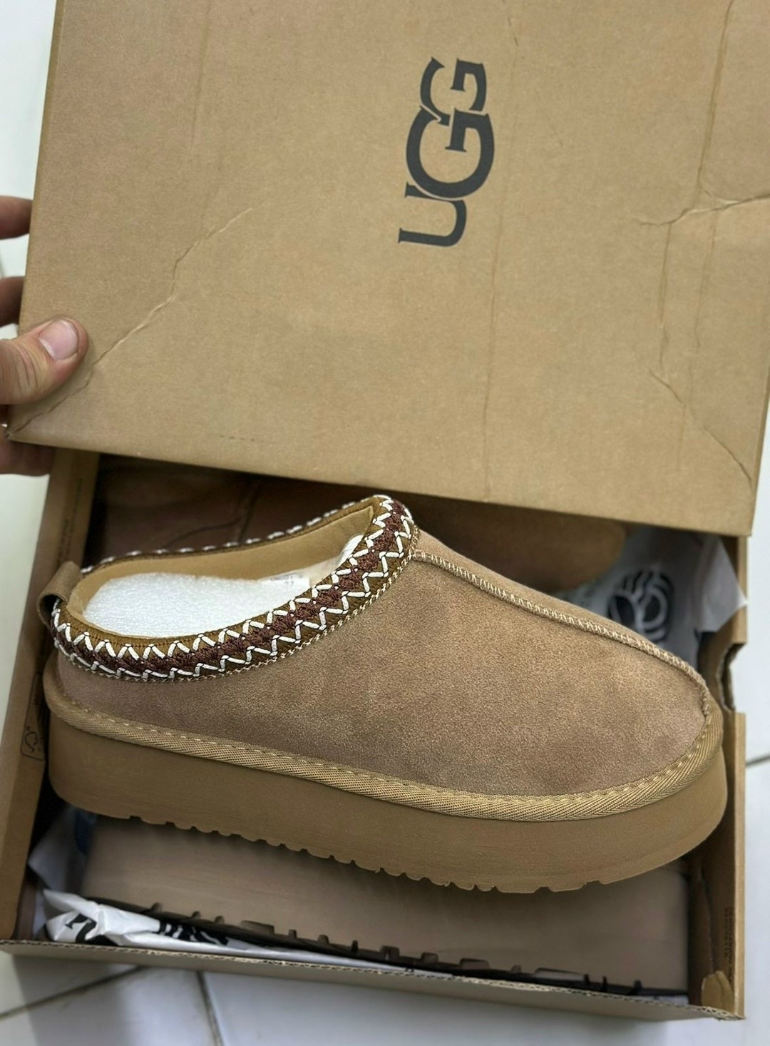 угги-мокасины замшевые натуральные зимние коричневые размер 37,,женские угги,угги тасман, женская