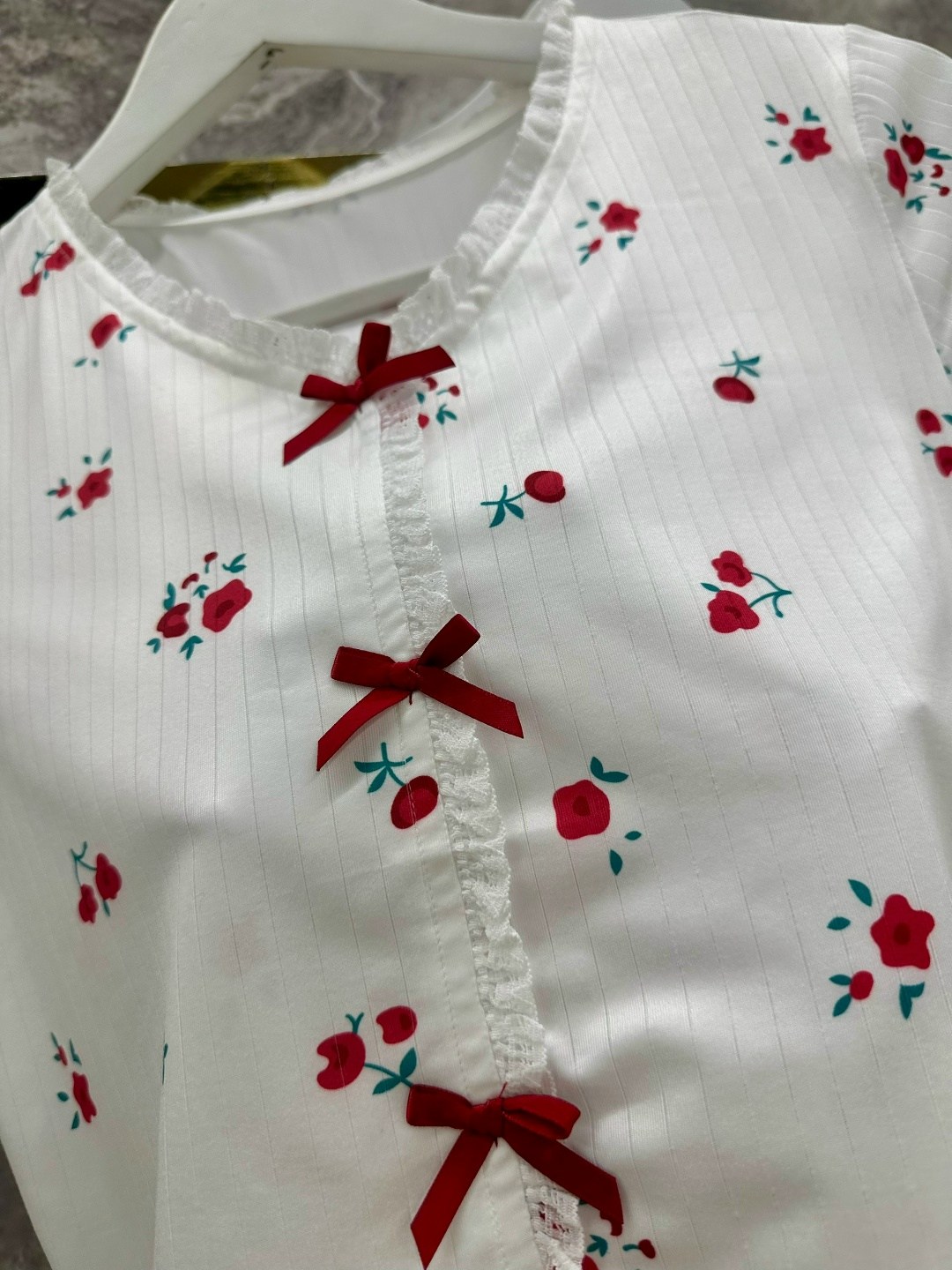 летняя женская пижама,женская домашняя одежда пижамный комплект с принтом вишни,пижама для женщин,модные свободные кружевные пижамы,женские летние пижамы из полиэстера