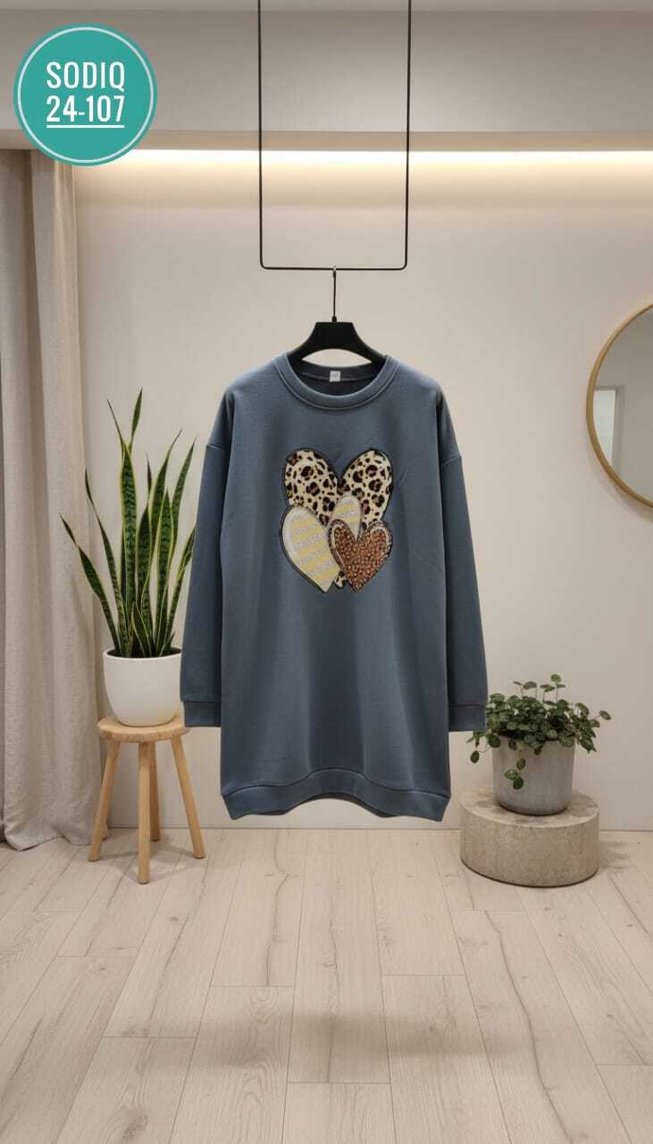 толстовки женская,толстовка туника,туника женская,платье женская,кофта женская