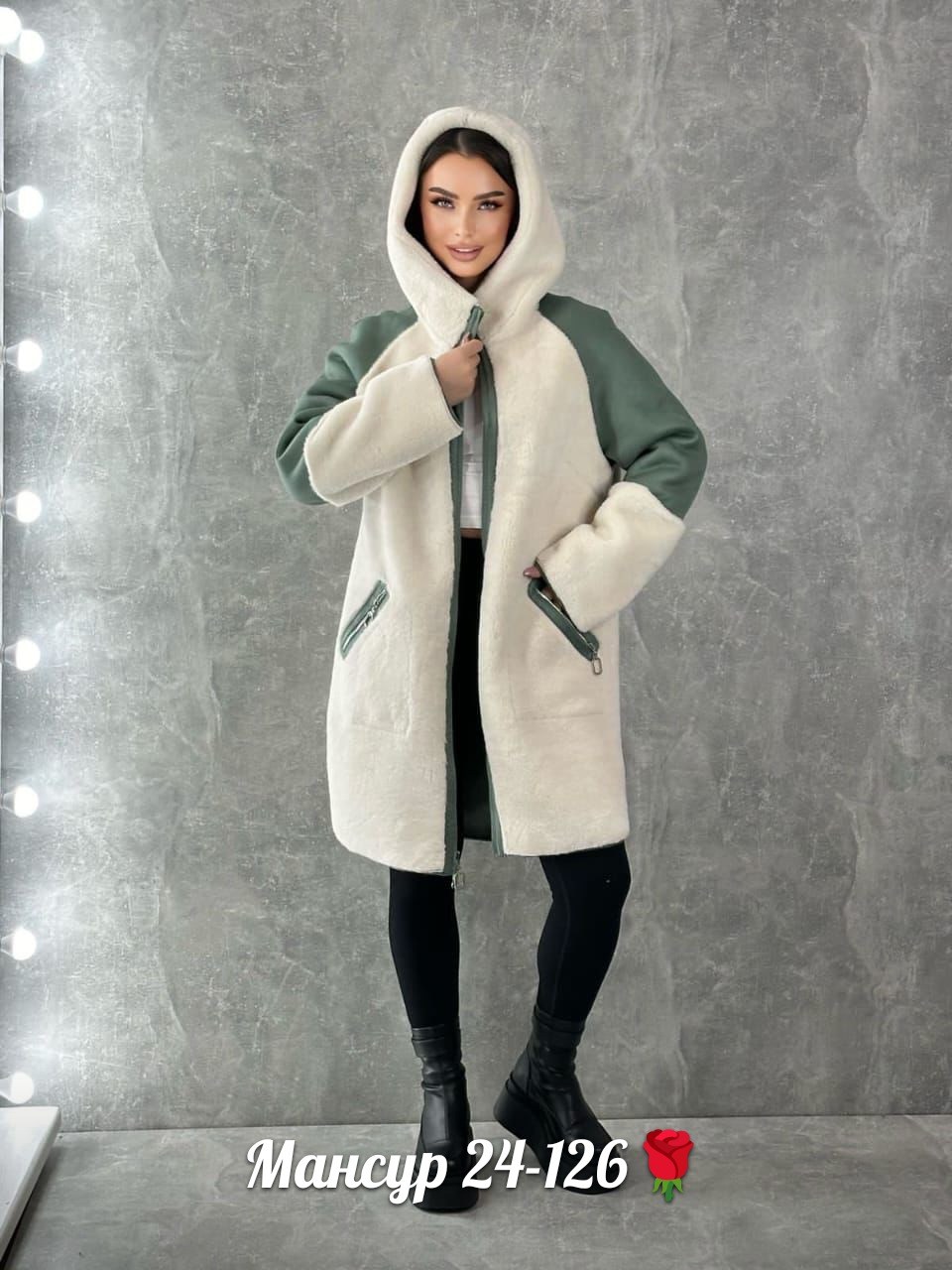 эко дубленка,двухсторонние дублёнка,двусторонняя дублёнка,дубленка женская зимняя,дублёнка женское зимнее двустороннее стиле и теплым капюшоном