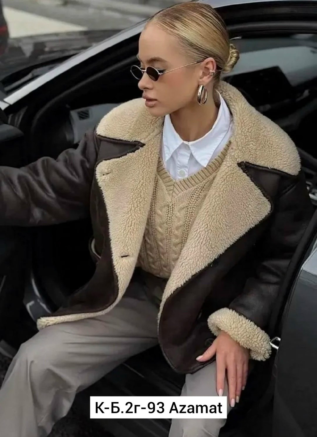 дубленка женская,дубленка авиатор,дубленка,зимняя дубленка,стильная дубленка