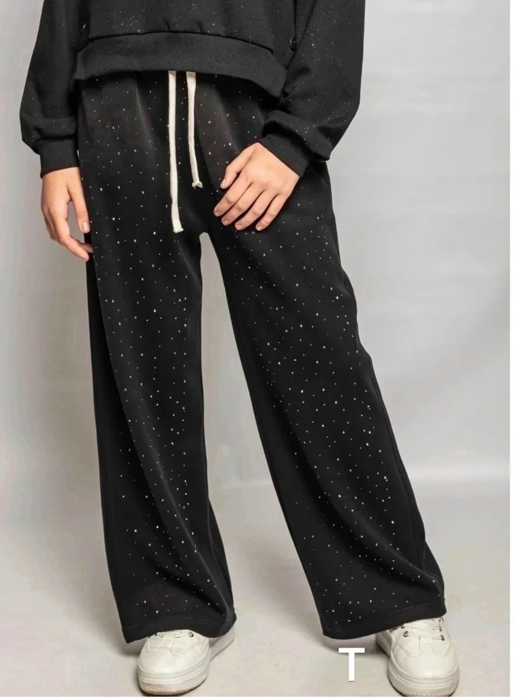 брюки со стразами,штаны стразы,штаны хлопок,брюки ткань хлопок,брюки бусинами черные