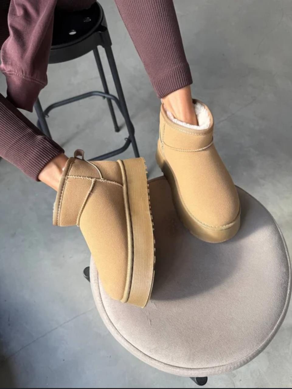 ,зимняя женская ,женская ,короткие сапоги,зимняя