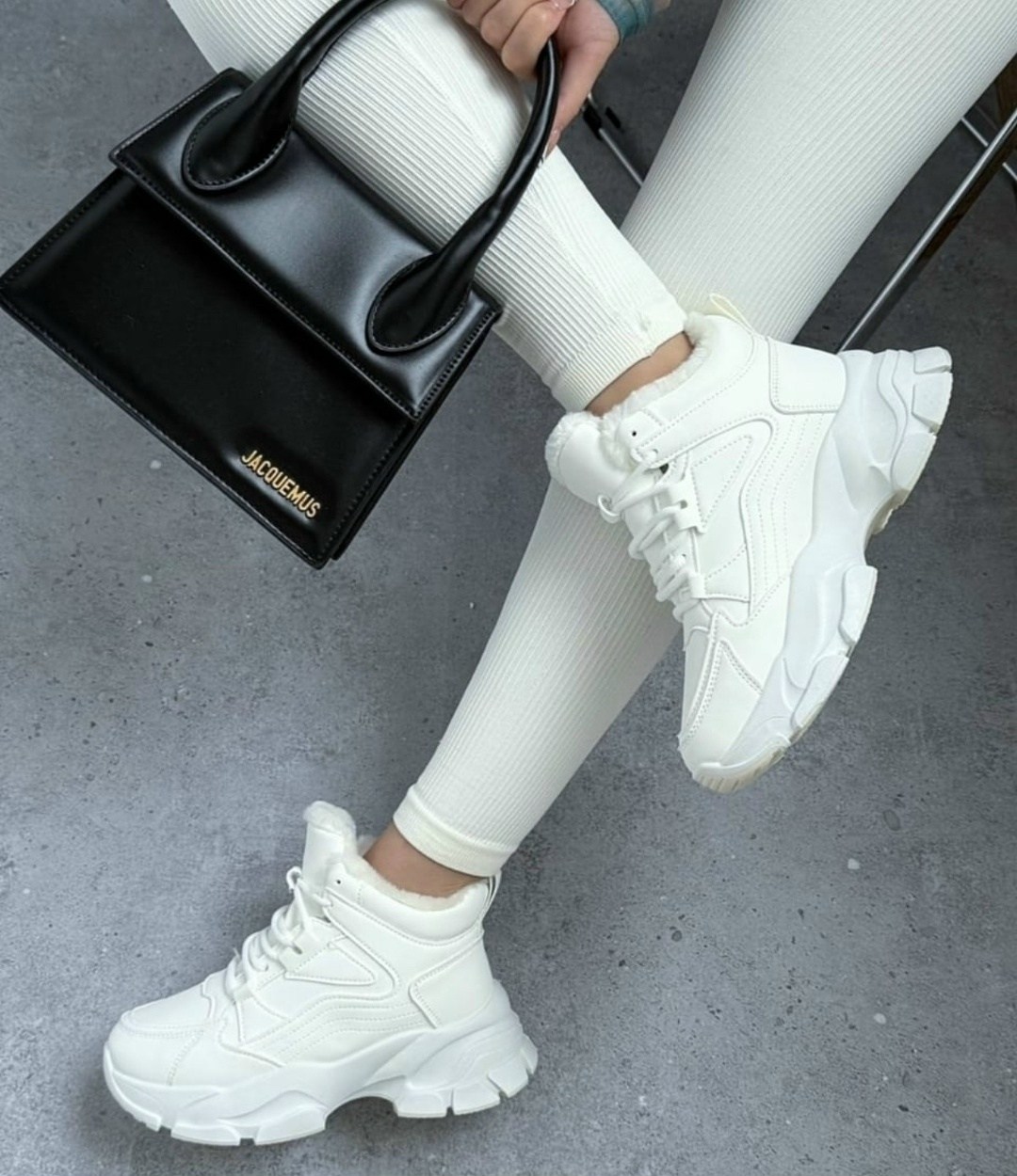 кроссовки женские зимние,зимние кроссы,кроссовки кожа,кроссовки зимние с мехом на толстой подошве zm shoes,женские кроссовки