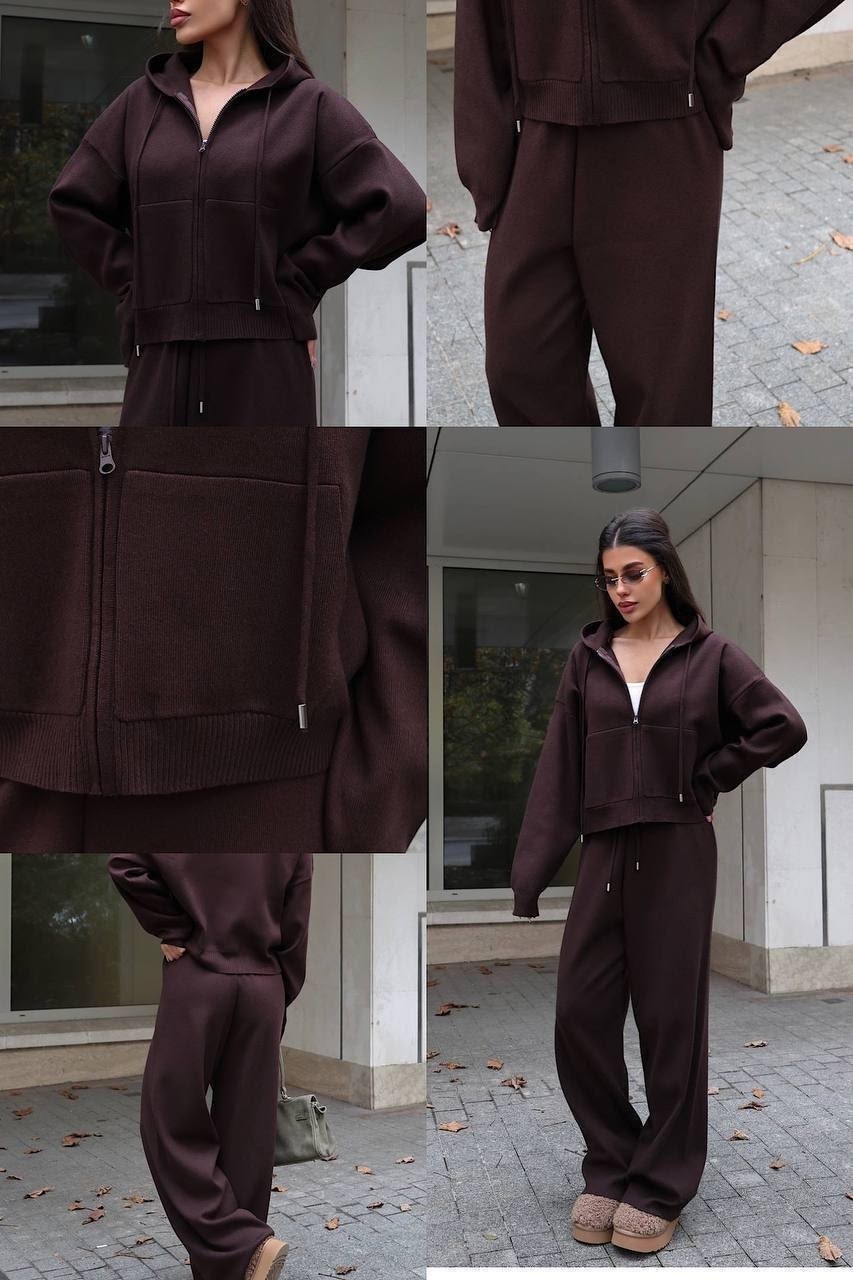 костюм спортивный на молнии с кулиской konst&kris 255151756,женский костюм,костюм спортивный,костюм спортивный на молнии с кулиской konst&kris цвет графит серый,женский костюм на флисе