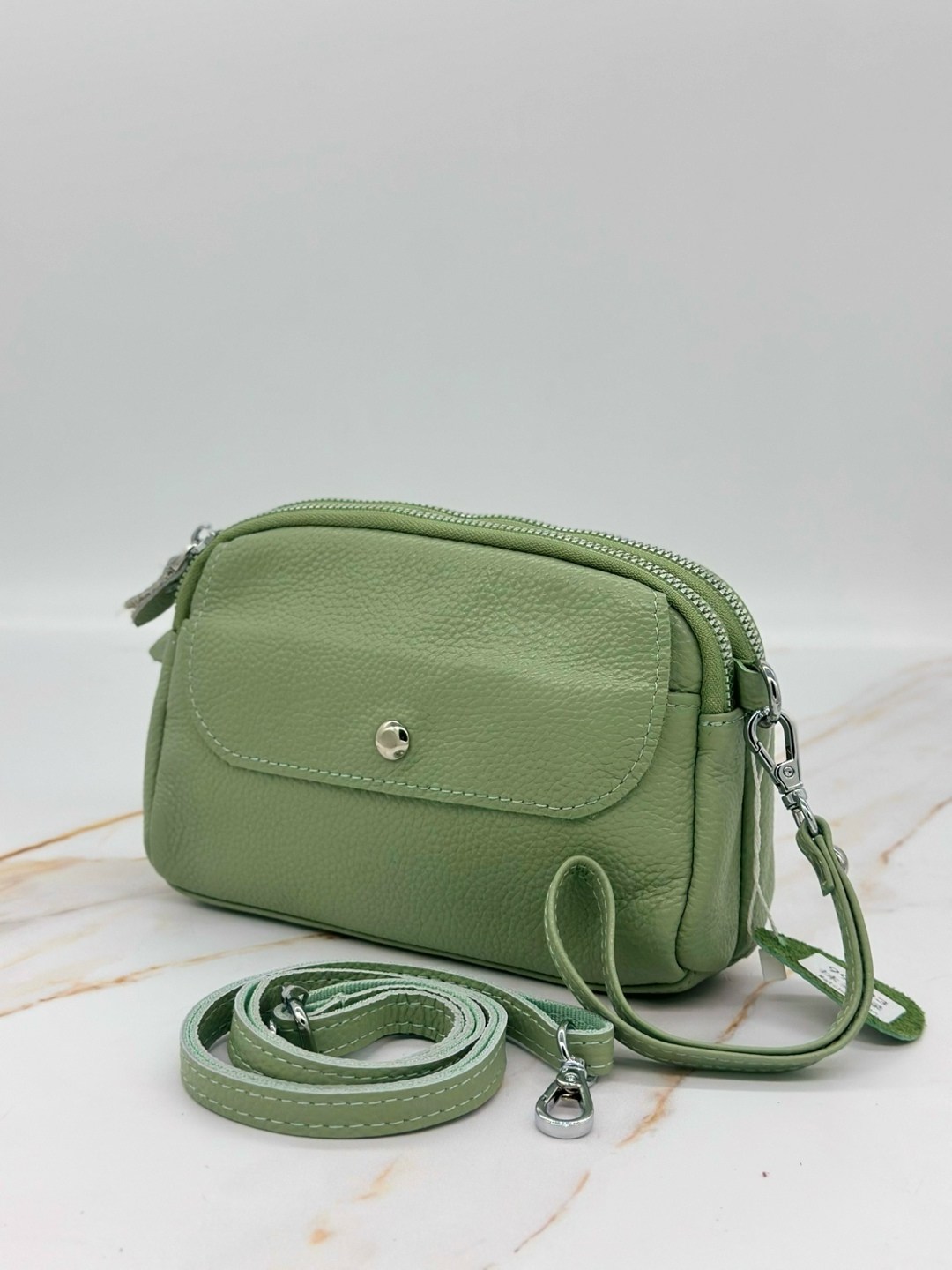 зеленая сумка,женская сумка через плечо из натуральной кожи,сумки женская,сумка,сумка кросс-боди