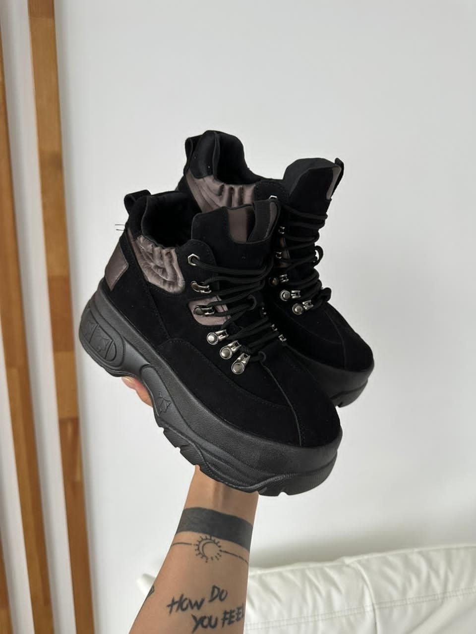 ,массивные кроссовки,черные кроссовки,женские кроссовки,зимние кроссовки на платформе