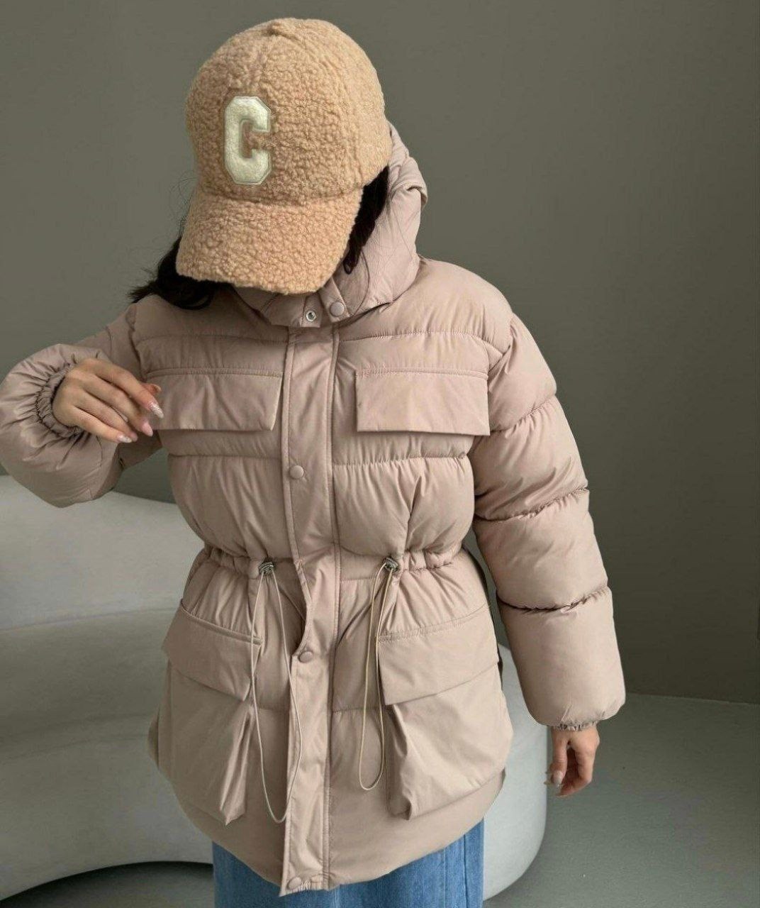 женская куртка,женская зимняя куртка,куртка женская mika 715023473 фиолетовая,фиолетовый пуховик,пуховик зимний женский