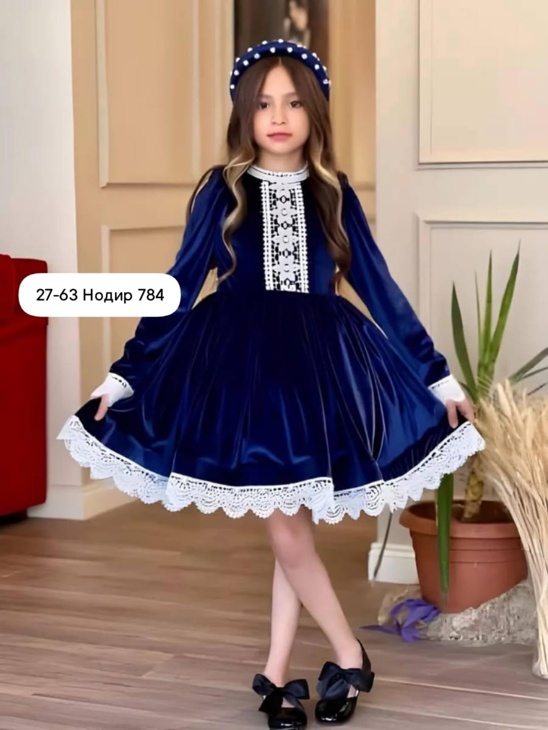 платье для девочки,бархатное платье для девочки,платье для девочки из бархата,темно синее платье для девочки,школьное платье для девочки