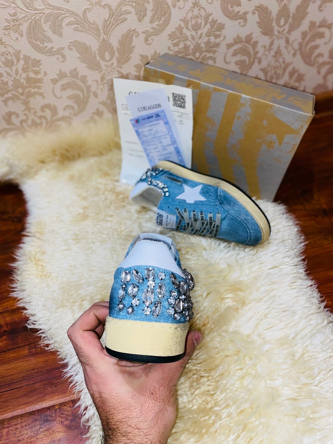 ,golden goose кеды,кроссовки golden goose,кроссовки джинсовые,кроссовки со звездами