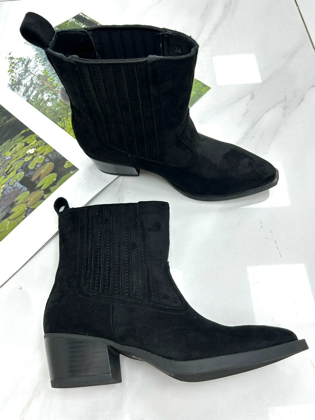 ,казаки женские,ботильоны казаки из натуральной замши araz 271360223,полусапоги,женские полусапоги