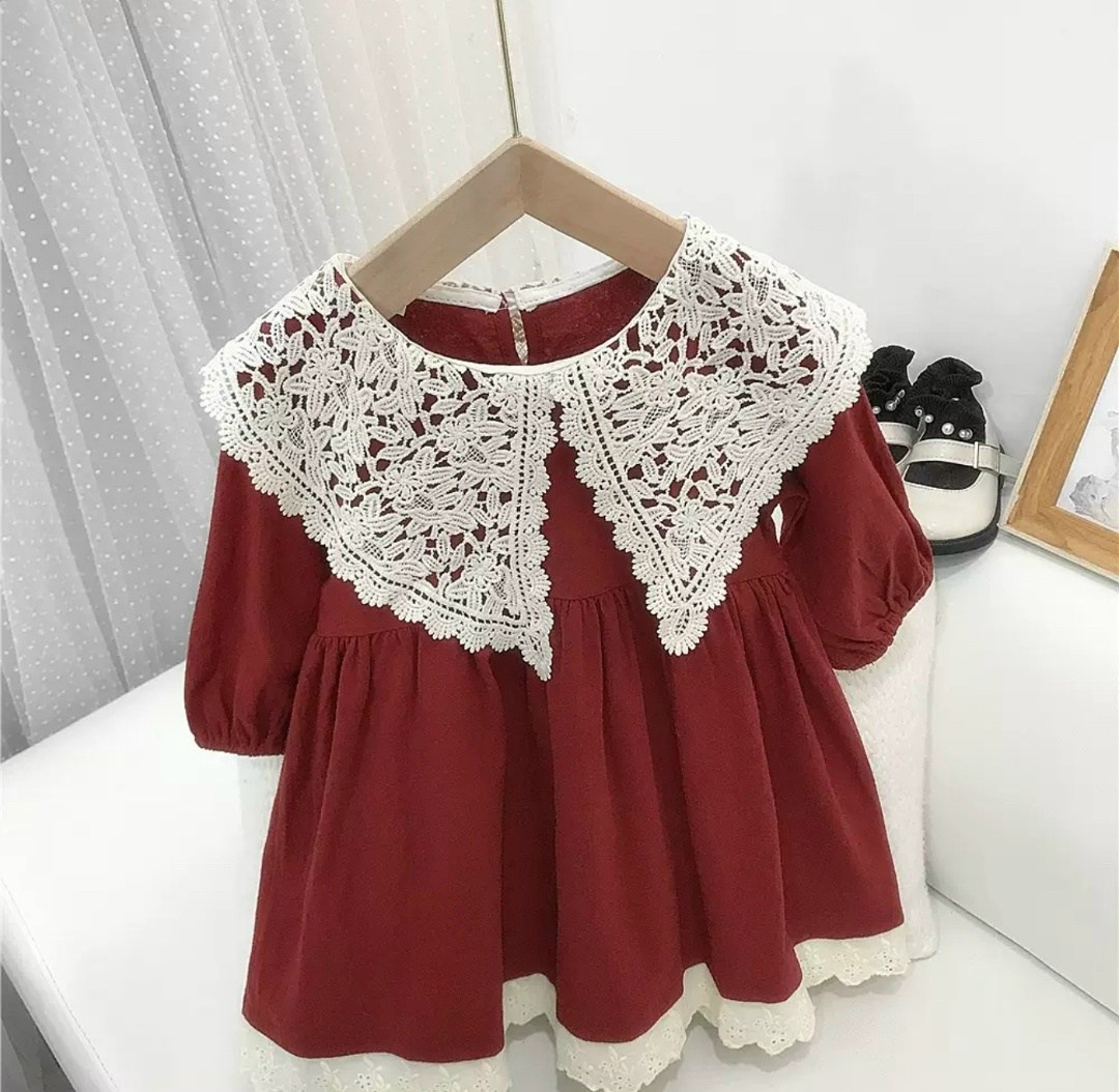 детское платье с кружевным воротником с длинным рукавом,детское платье msnynieco осень,детское платье с кружевным воротником,платье для маленьких девочек с кружевным воротником,осеннее платье для дево