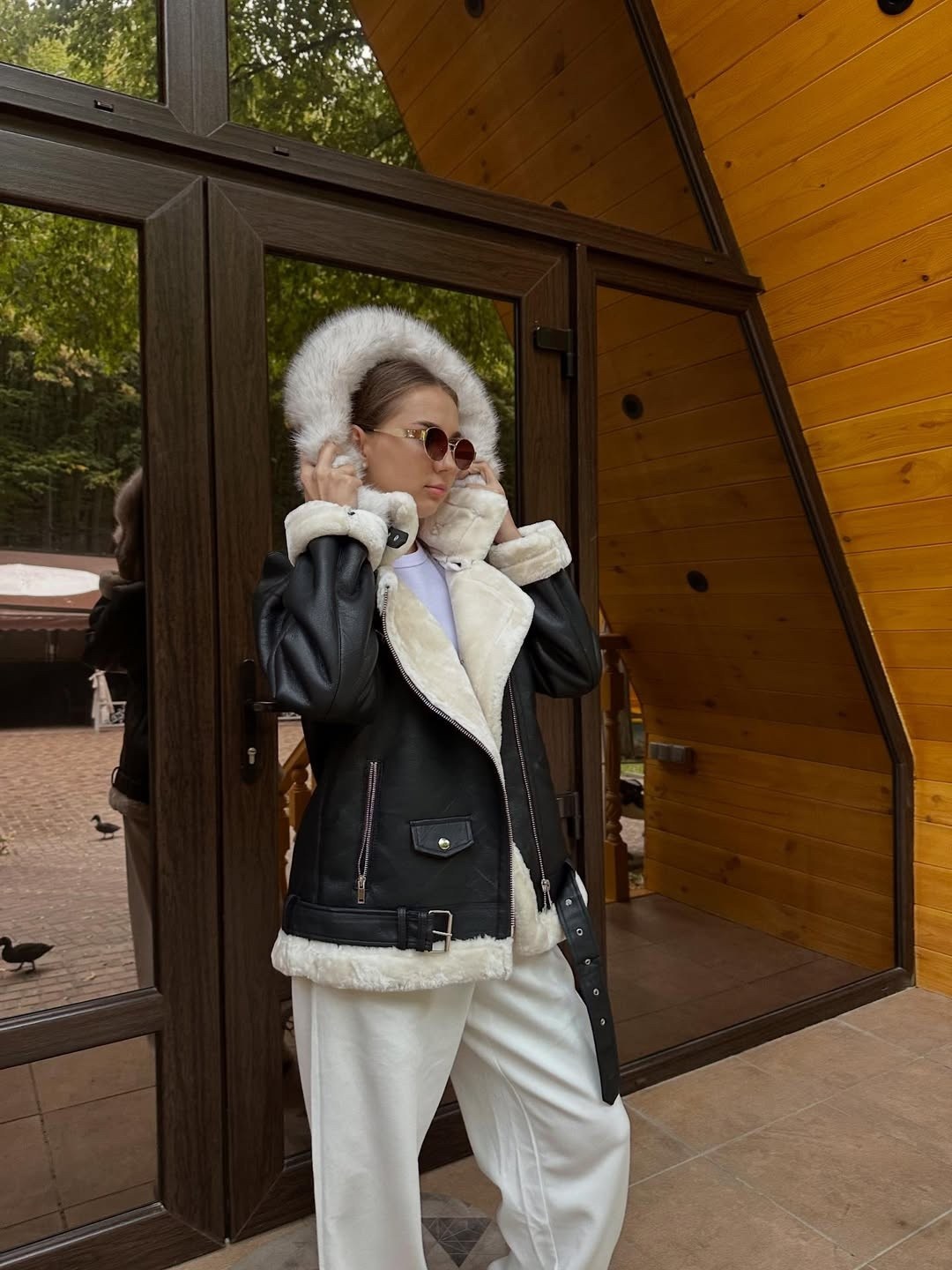 дубленка укороченная из экокожи emberens 265932351,дубленка авиатор зимняя короткая jladinuo,дубленка зимняя авиатор длинная delamax,дубленка женская,дубленка