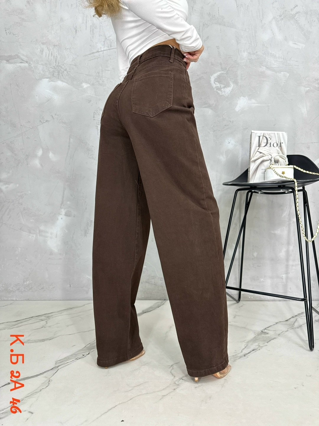 коричневые джинсы женские,джинсы широкие коричневые,коричневые джинсы,джинсы женский vallik коричневый широкие,джинсы женские с завышенной талией, свободные прямые широкие брюки из денима