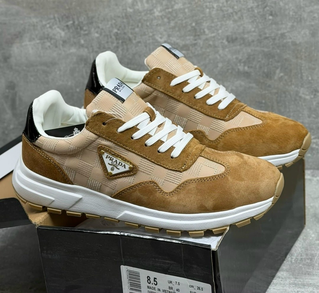 ,кроссовки prada,мужские кроссовки prada,замшевые кроссовки,мужская  кроссовки