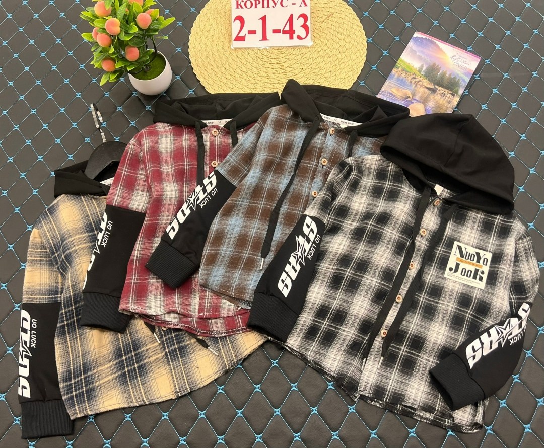 рубашка в клетку с капюшоном,рубашка с капюшоном,рубашка для мальчика,детская рубашка,рубашка