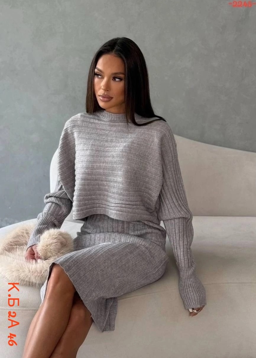 трикотажные костюмы,вязаное платье,вязаное платье свитер,модное платье,вязаные костюмы