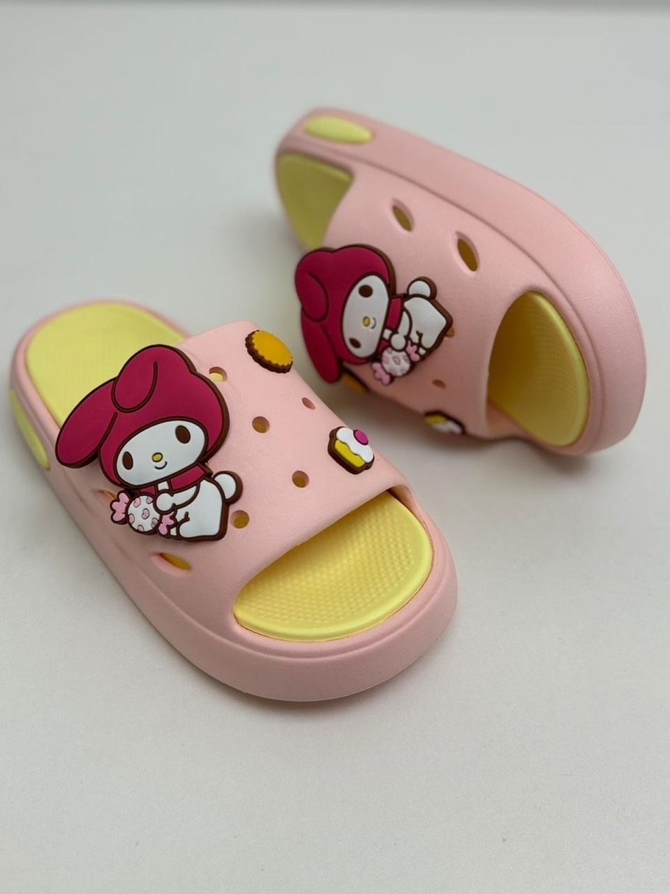 тапочки sanrio,шлепанцы sanrio,тапочки для девочек,детские шлепанцы,детские тапочки