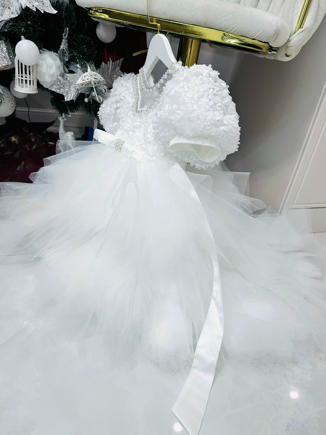 платье для девочки,платье нарядное,нарядное платье для девочки,пышное платье для девочек,белое платье для девочки