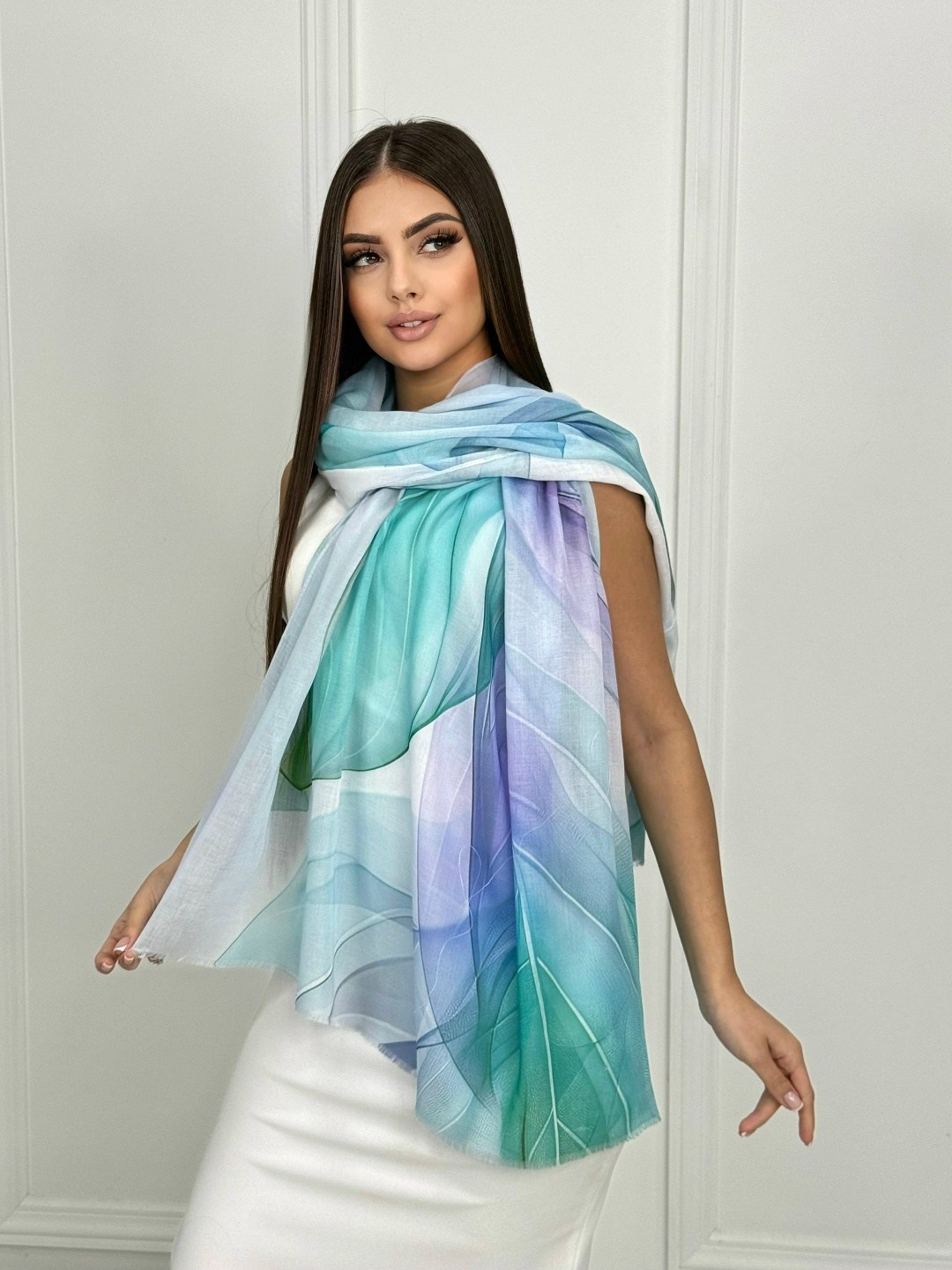 палантин женские,палантин шарф тонкий,палантин весенний,легкий палантин,палантин шарф женский хлопковый тонкий