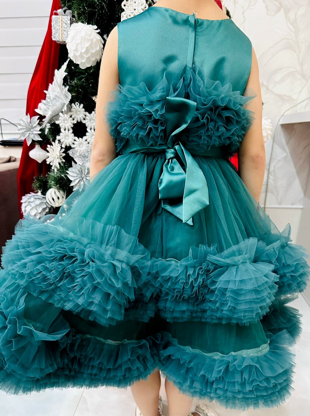 пышное платье для девочки,платье для девочки,зеленое платье для девочки,нарядное платье,пышное изумрудно-зеленое цветочное платье для девочек для свадебной вечеринки