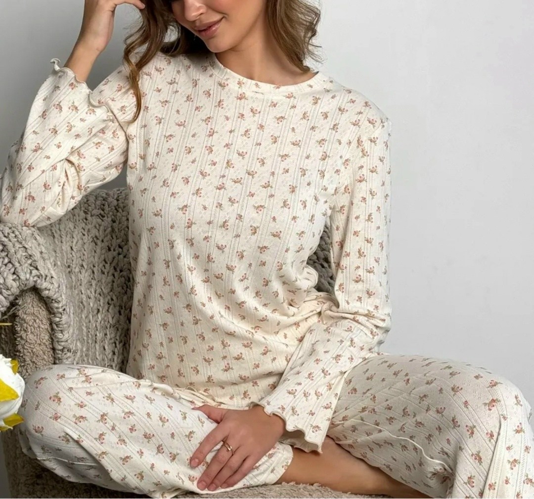 пижама,пижама для женщин,пижама женская,пижама двойка домашняя с брюками новогодняя большие размеры seville 446804978,пижама со штанами и рубашкой milido 303117999