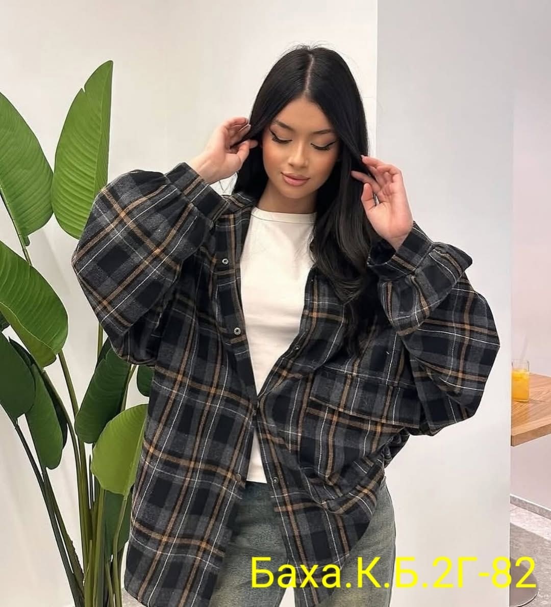 рубашка женская,рубашка в клетку оверсайз удлиненная 2e_brand,рубашка в клетку фланель,рубашка в клетку оверсайз удлиненная,рубашка в клетку женская