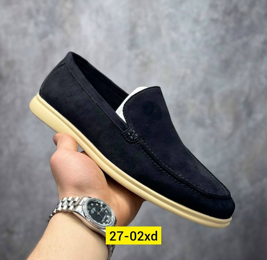 лоферы из натуральной замши loro piana,лоферы loro piana summer walk,лоферы loro piana мужские,лоферы loro piana,мужские замшевые лоферы loro piana summer walk grey