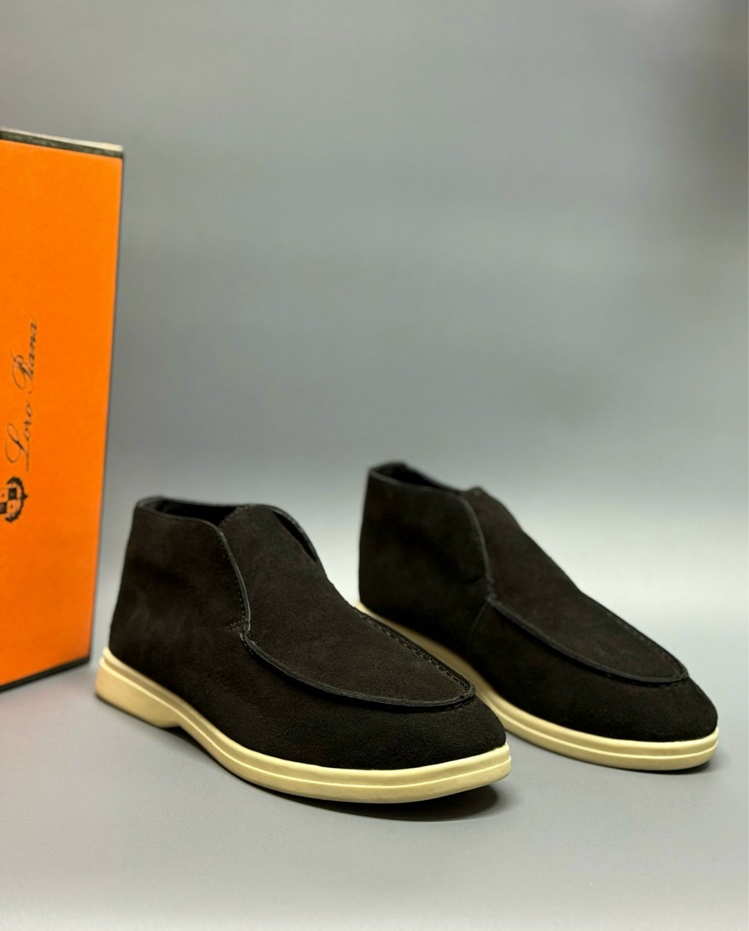 лоферы мужские замшевые лоро пиано a100005 black premium,лоферы мужские loro piana,лоферы loro piana,,лоферы мужские замшевые лоро пиано 99931 chocolate