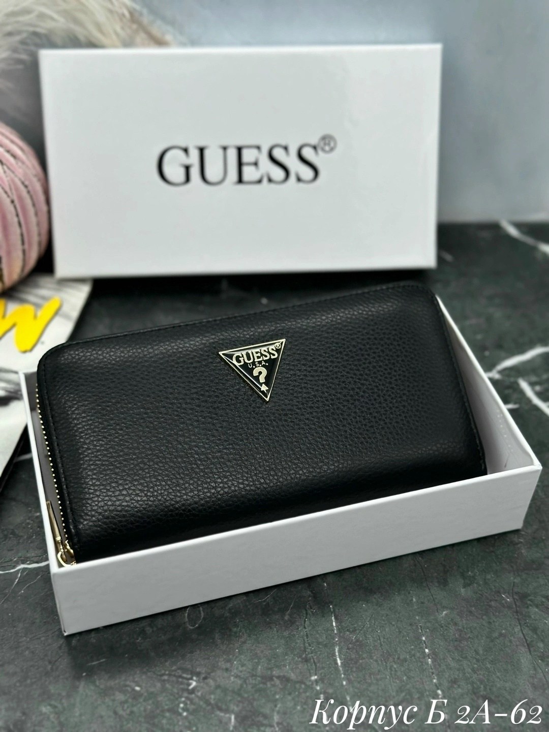 кошелек guess,кошелёк guess женский,кошелек guess черный,кошелек guess женские черный,женский кошелек в стиле guess гесс копия lux черный цвет