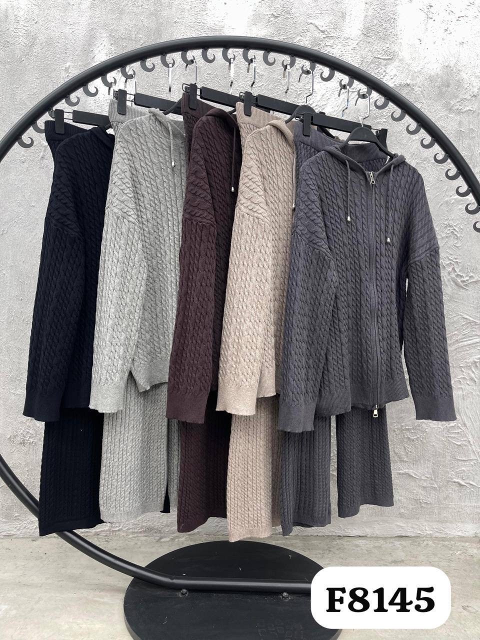 костюм теплый вязаный оверсайз лапша с брюками allamoda,костюм женский: свитер и штаны (one size 42-48) арт. 1385090,костюм вязаный теплый с брюками,костюм вязаный,костюм теплый вязаный оверсайз лапша